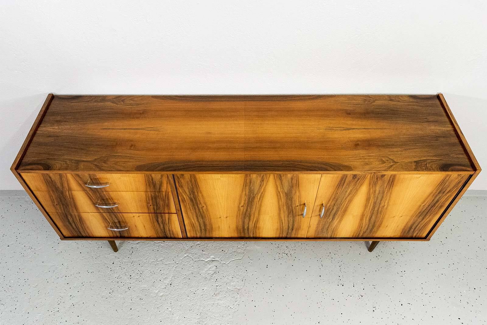 Sideboard Vintage, Designed By M. Grabiński, Poland, 1960s photo vintage