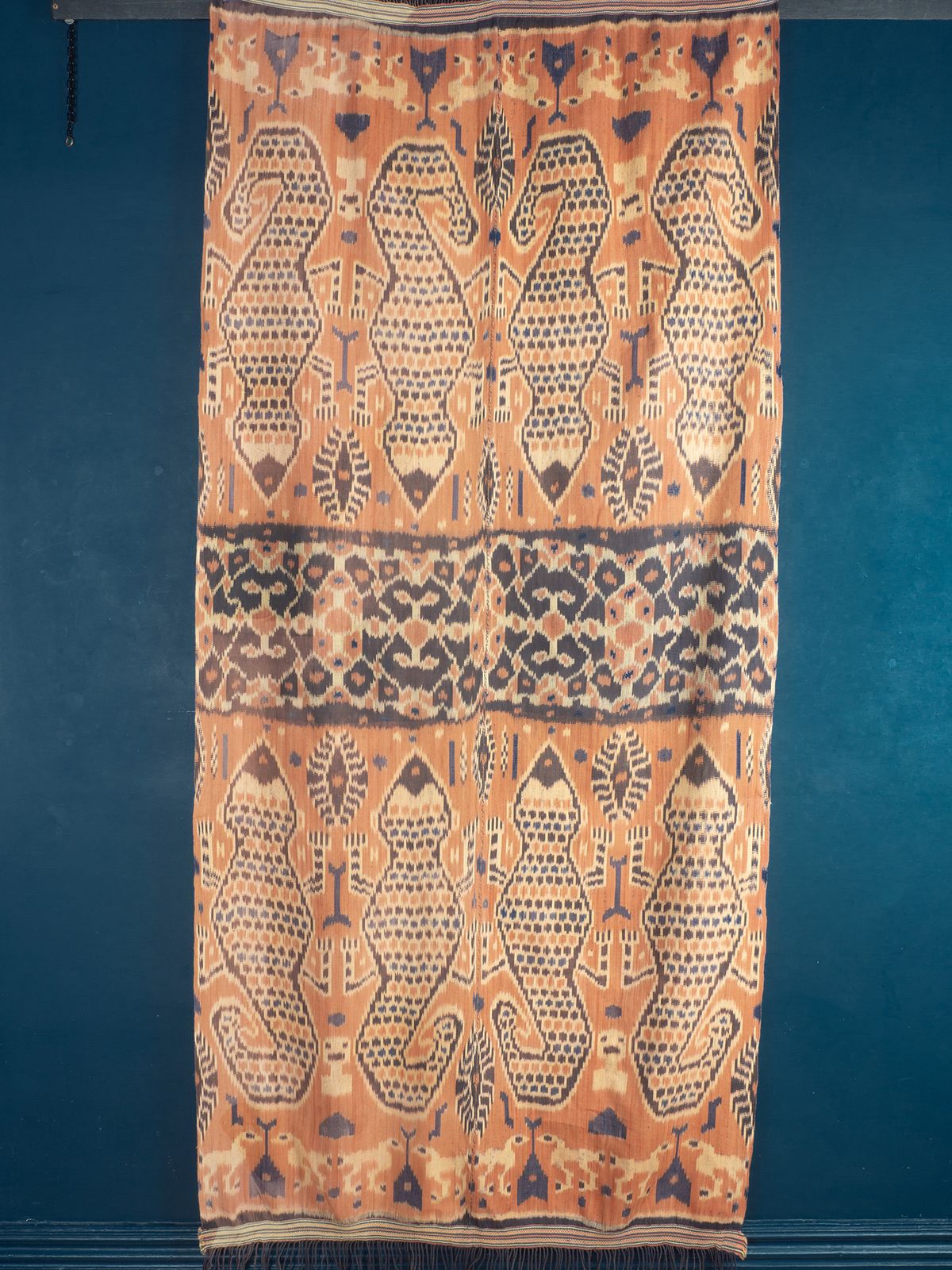 Sumba Ikat Panel With Lizards, 1950s photo furniture