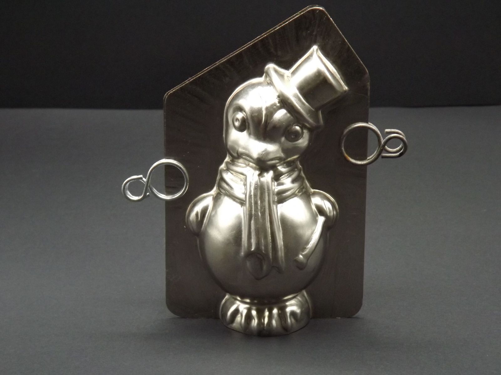 Rare Vintage Matfer France Chocolate Mould – Dapper Bird With Cane & Top Hat photo furniture