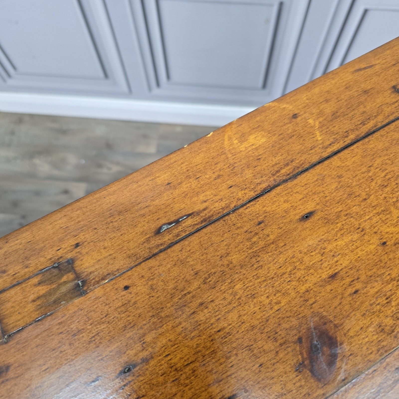 Rustic Chest Of Drawers Solid Wooden Irish Coast Reclaimed Pine Tallboy photo 430.0