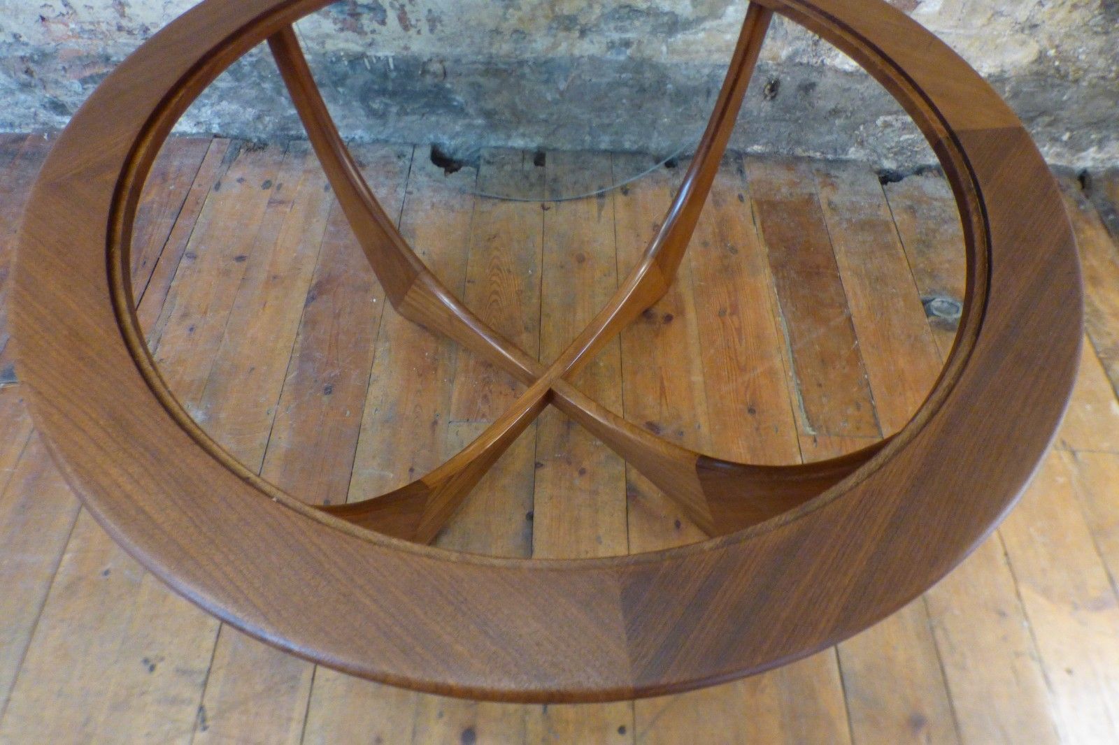 photo furniture Vintage G Plan Teak Glass Coffee Table Mid Century Astro Style Retro Uk Delivery