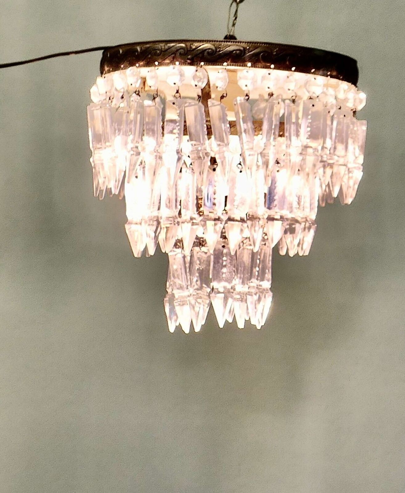 3 Tier Waterfall Chandelier A Charming Waterfall Tiered Pendant Chandelier photo 474.0