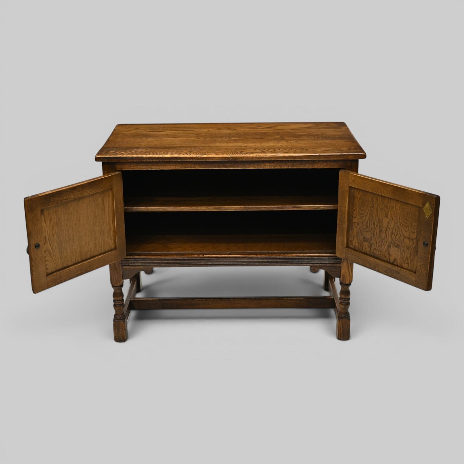 Old Charm Music Vinyl Record Player Cabinet Light Oak #1791 Free Uk Delivery photo buy