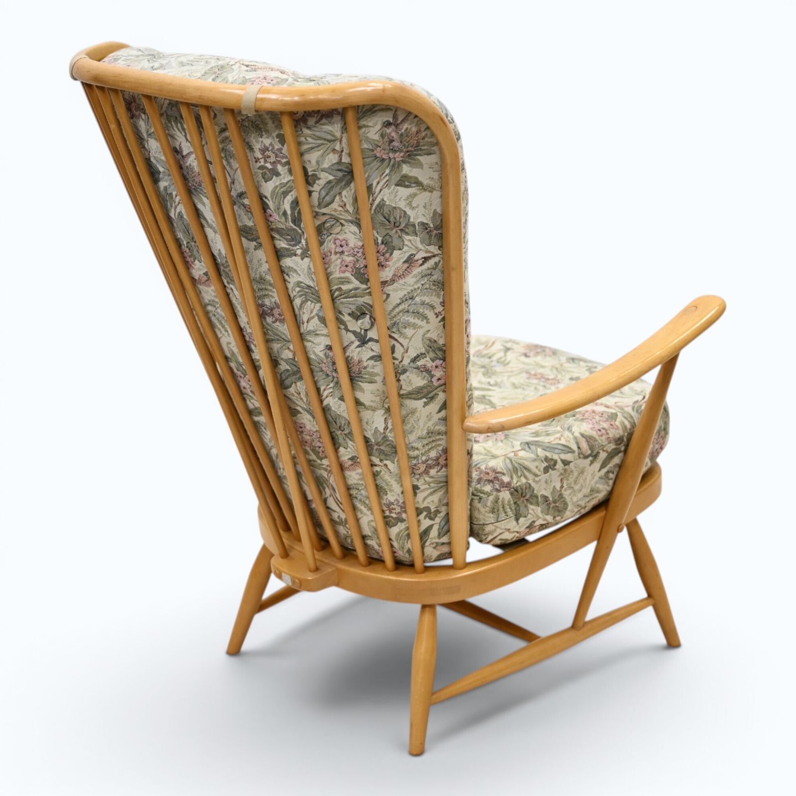Ercol Evergreen Easy Chair Armchair Light Finish Model 478 Free Uk* Delivery photo 547.0