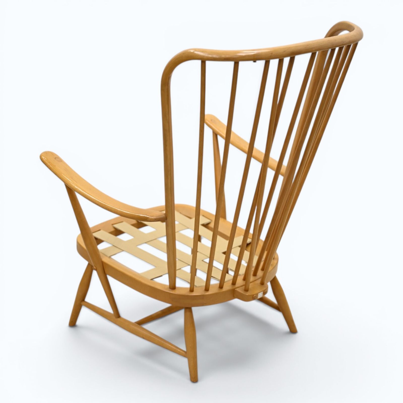 547.0 Ercol Evergreen Easy Chair Armchair Light Finish Model 478 Free Uk* Delivery photo