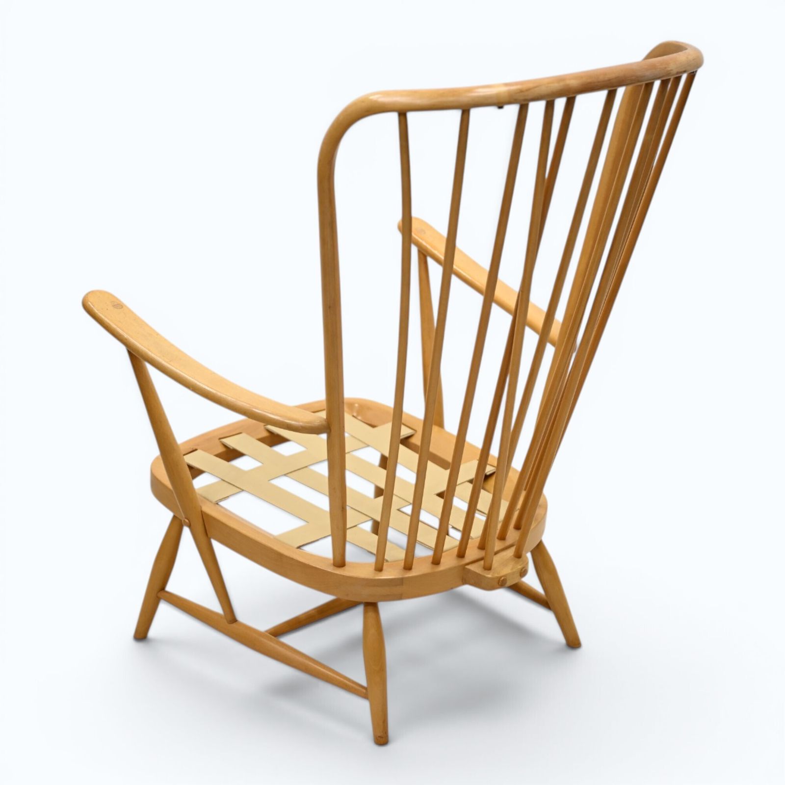 photo buy Ercol Evergreen Easy Chair Armchair Light Finish Model 478 Free Uk Delivery*