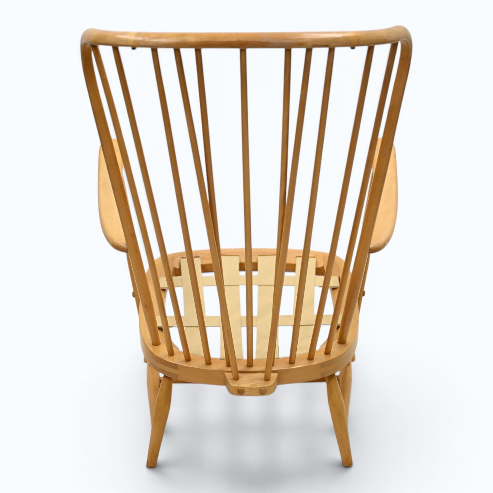 photo vintage Ercol Evergreen Easy Chair Armchair Light Finish Model 478 Free Uk Delivery*
