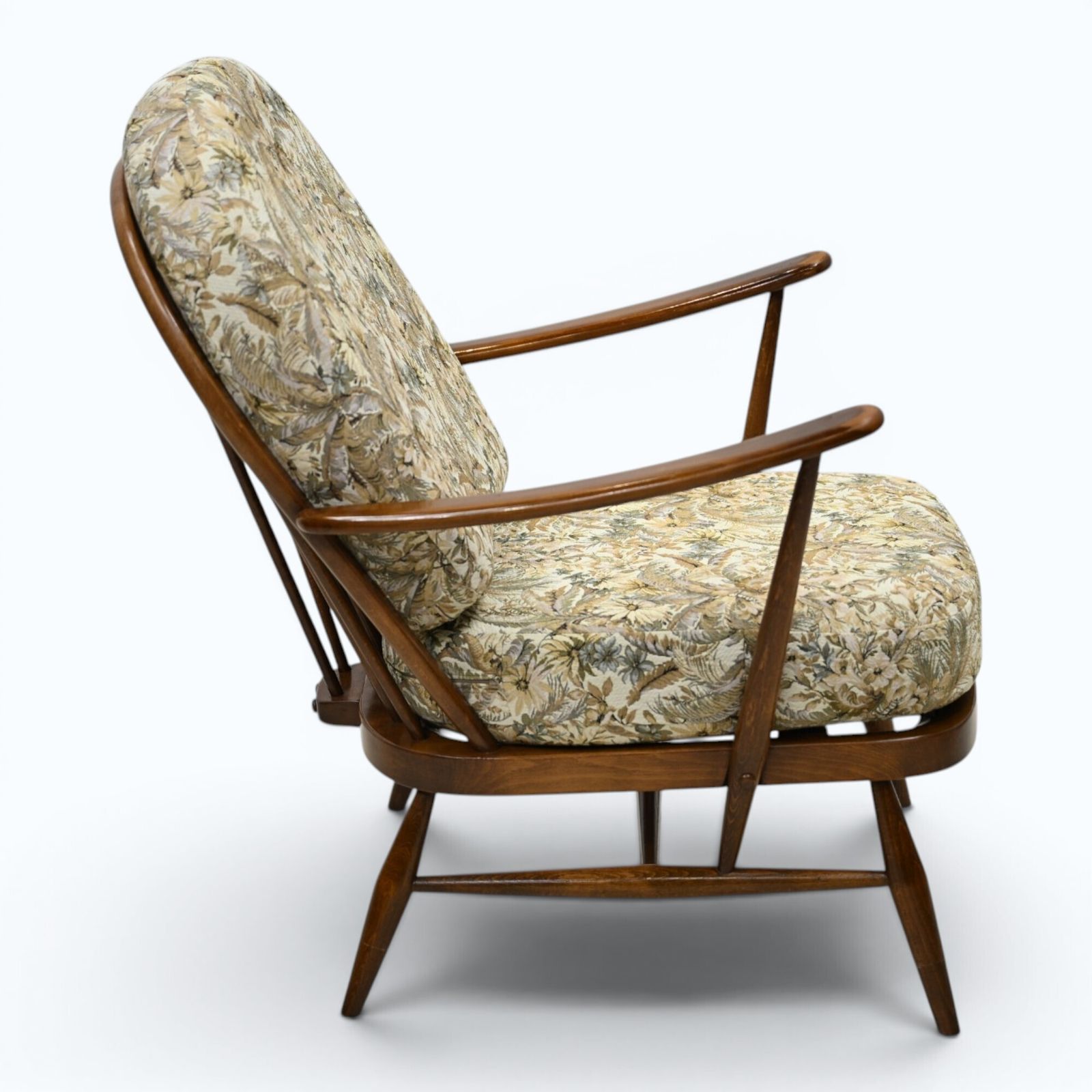 Ercol Windsor Easy Chair Model 204 1970s Good Webbing Dark Finish Free Delivery photo buy