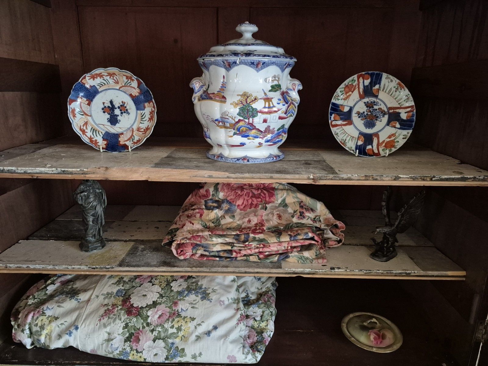 Fabulous C1820 Rustic Country House Yellow Regency Larder Cupboard Linen Press photo Furniture
