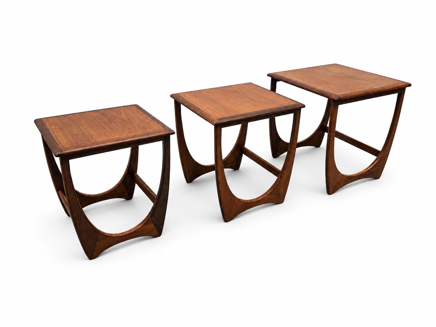 G Plan Fresco Nest Of Three Tables — 1960s