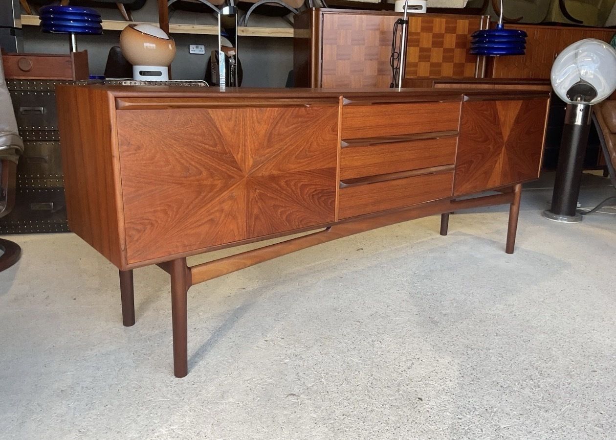 photo vintage McIntosh Teak Sideboard By Tom Robertson Sunburst Collection