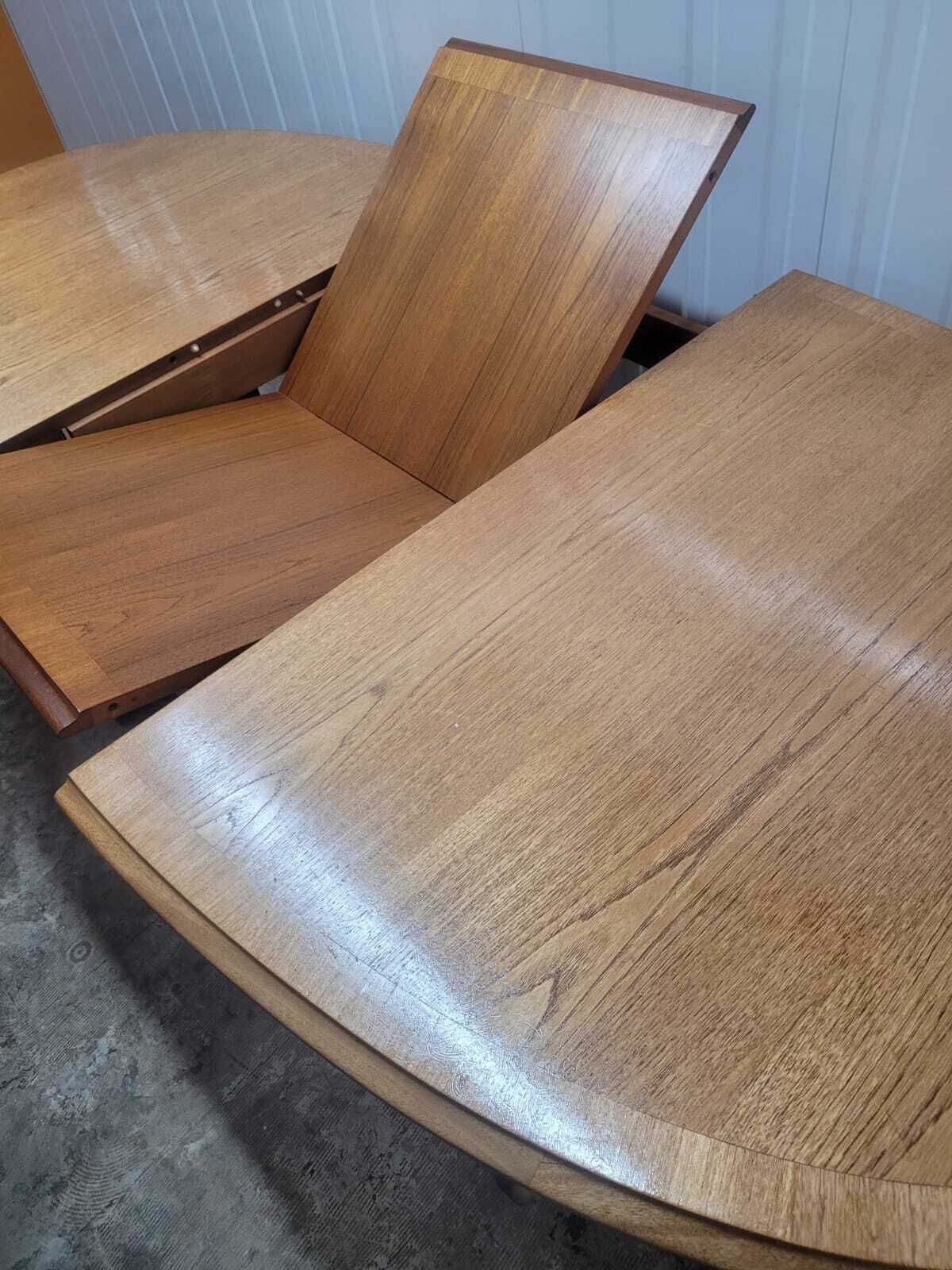 Nathan Extendable Dining Table And Five Chairs Mid Century photo buy