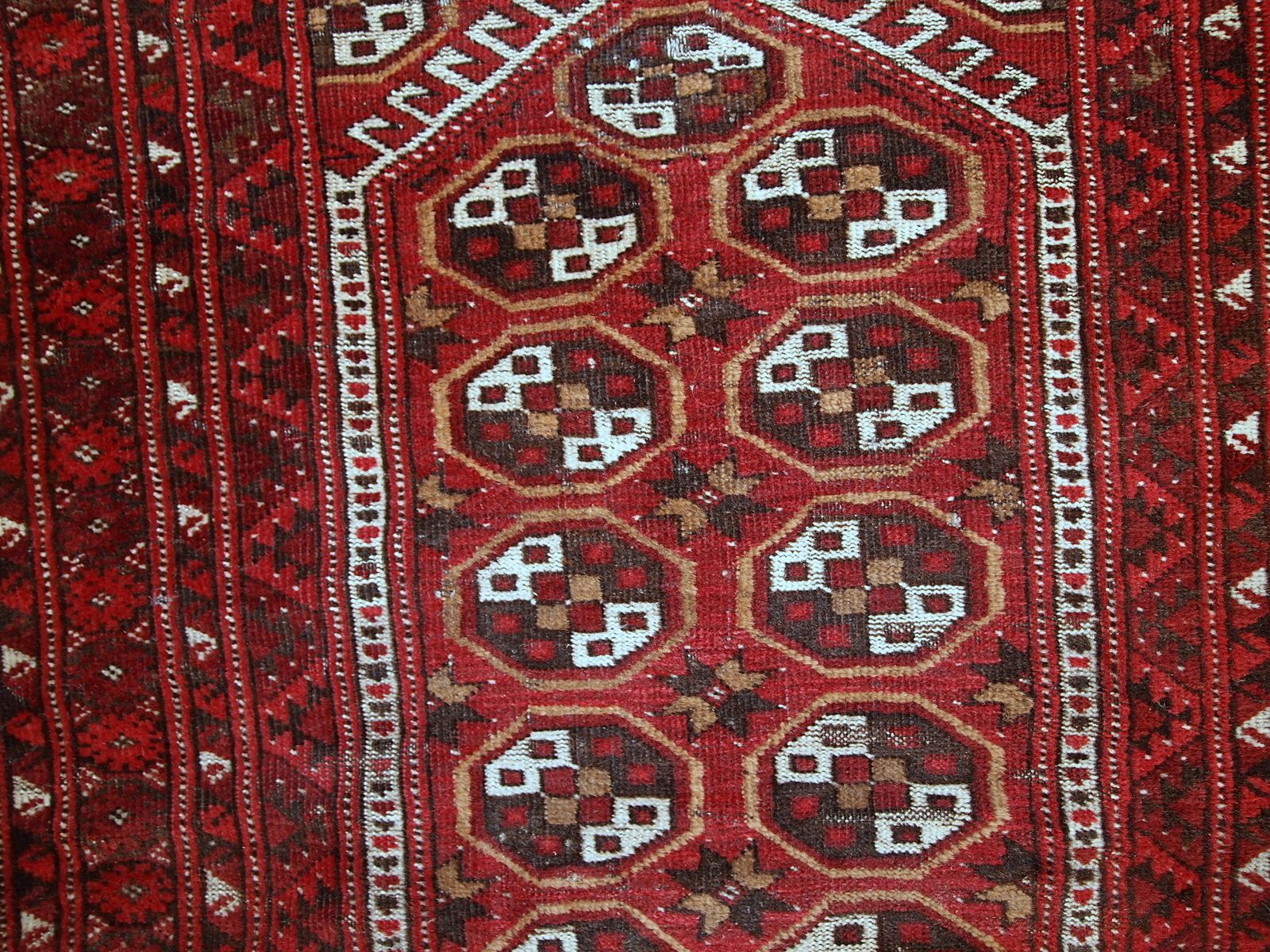 Antique Afghan Adraskand Prayer Rug 2.7' X 3.7' Wool 1920s photo Textiles