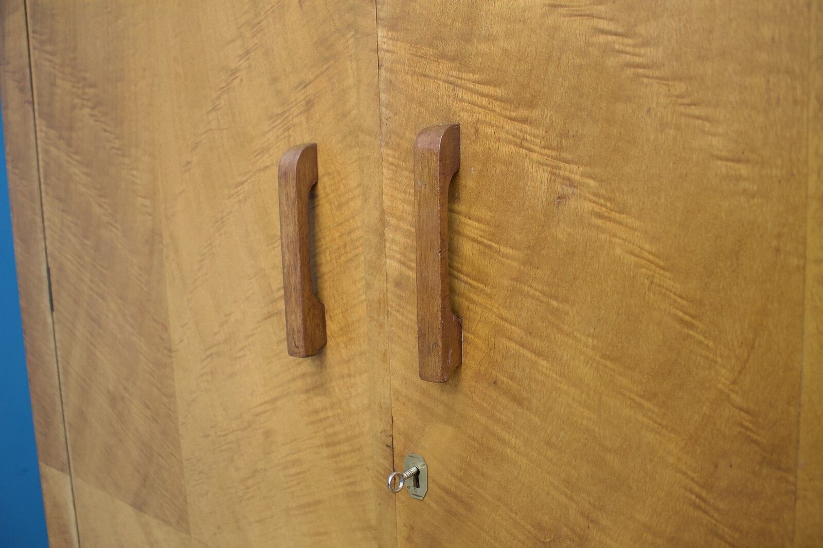 Vintage Art Deco Walnut Wardrobe, 1930s #1786 photo buy
