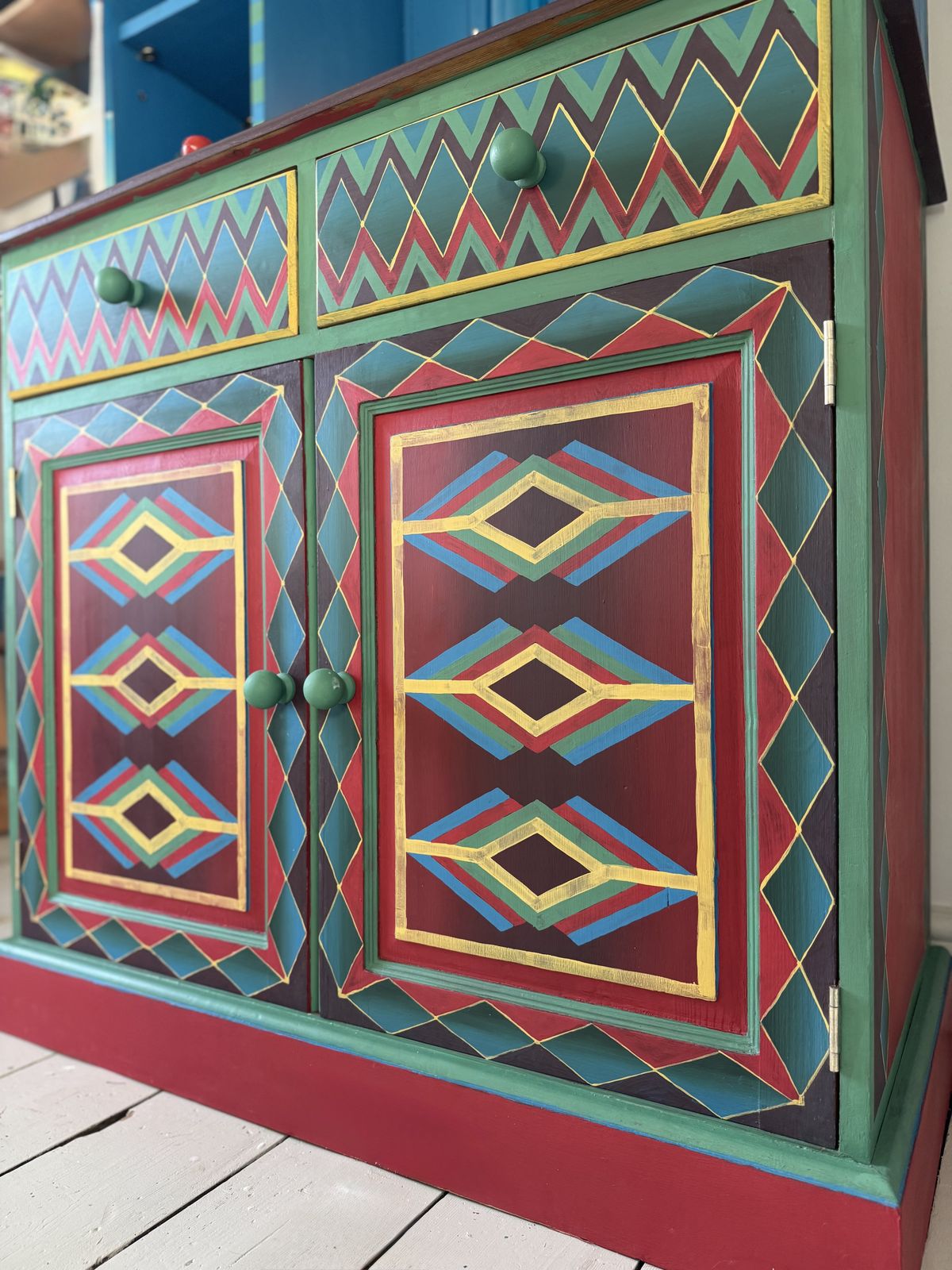Hand Painted Welsh Dresser photo buy
