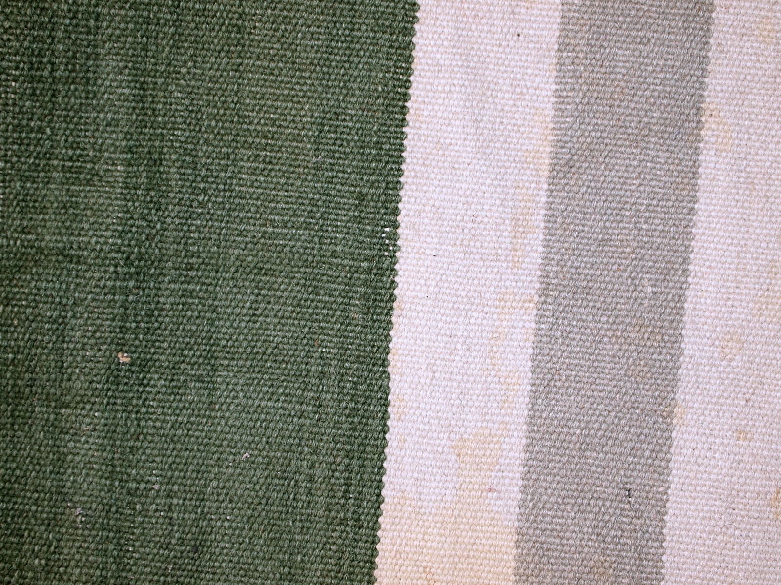 Tapis Dhurri kilim indien d'époque, fait main, 5.4' x 7.8', rayures, années 1930 photo buy