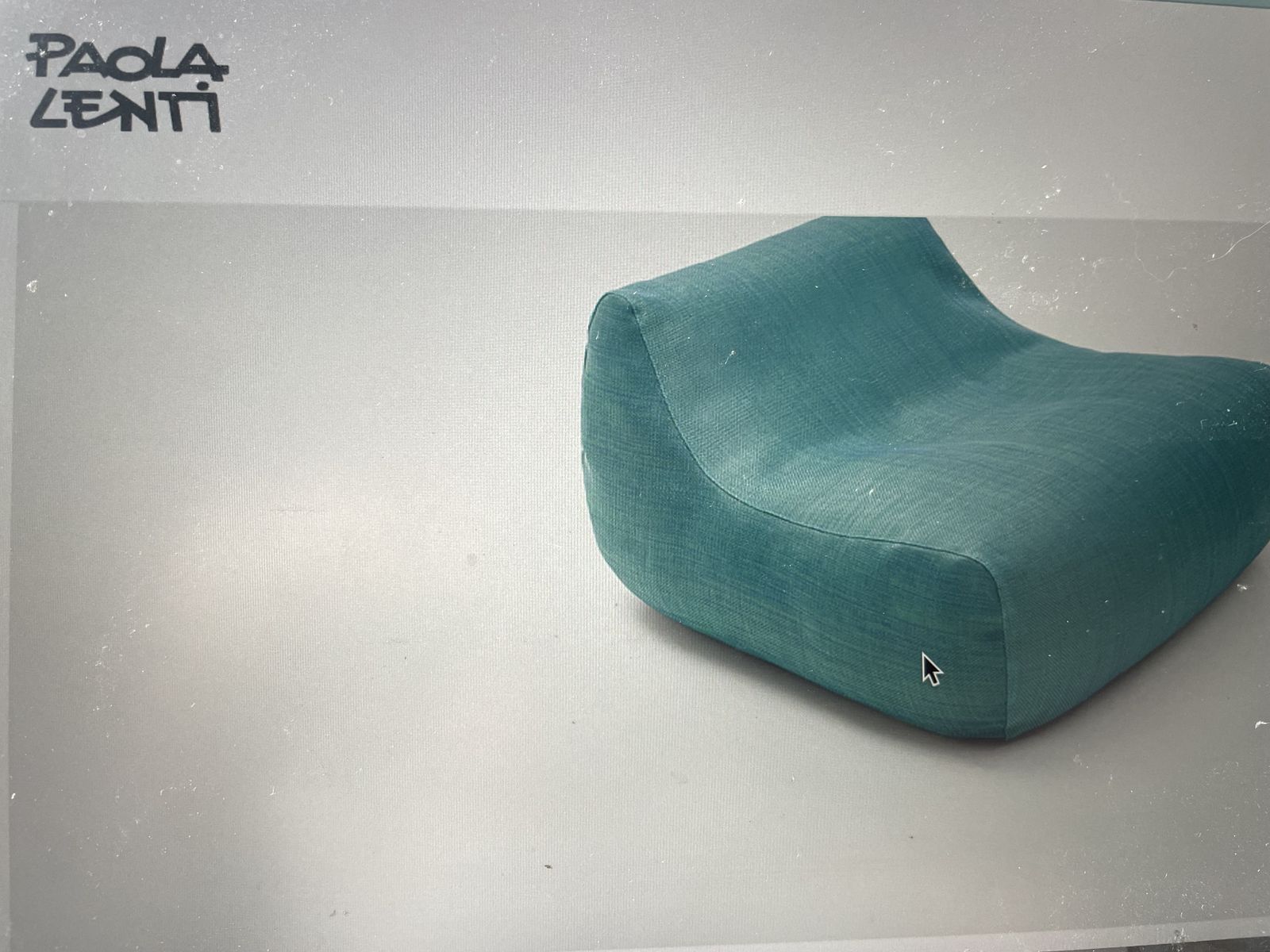 2 Anthracite Paola Lenti Float Outdoor Chairs photo for sale
