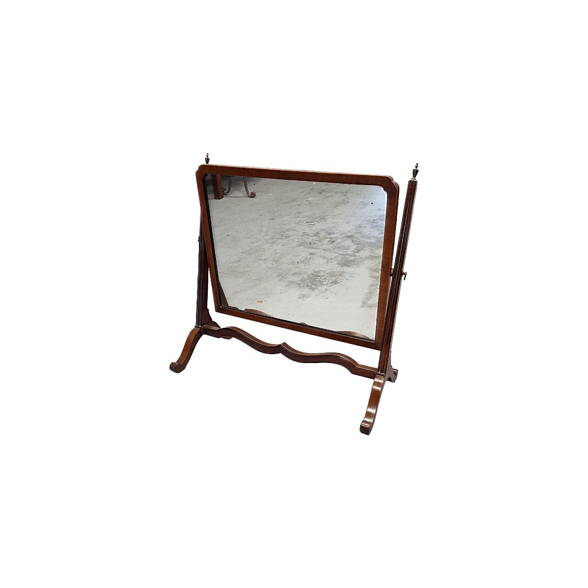 Miroir de table édouardien en acajou, début du XXe siècle photo furniture
