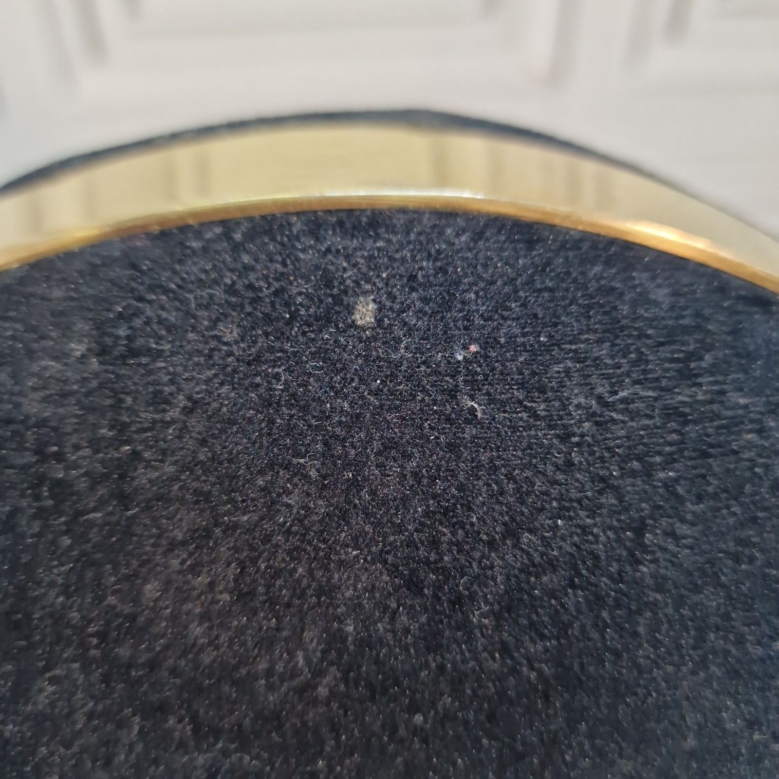 Vintage Dior Style Chair Gold Upholstered Dining Bedroom Seat Retro Mcm photo vinterior