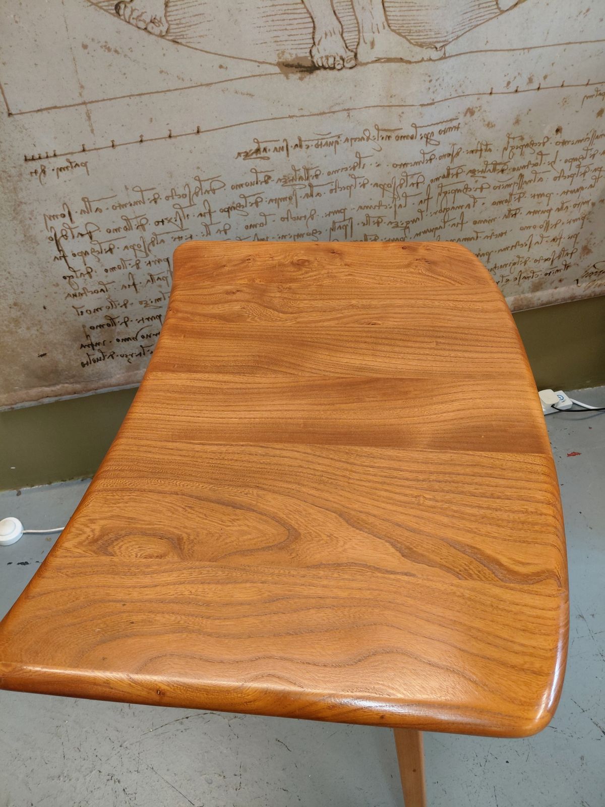 photo furniture 1950s Ercol Blonde Extension Table / Model 265