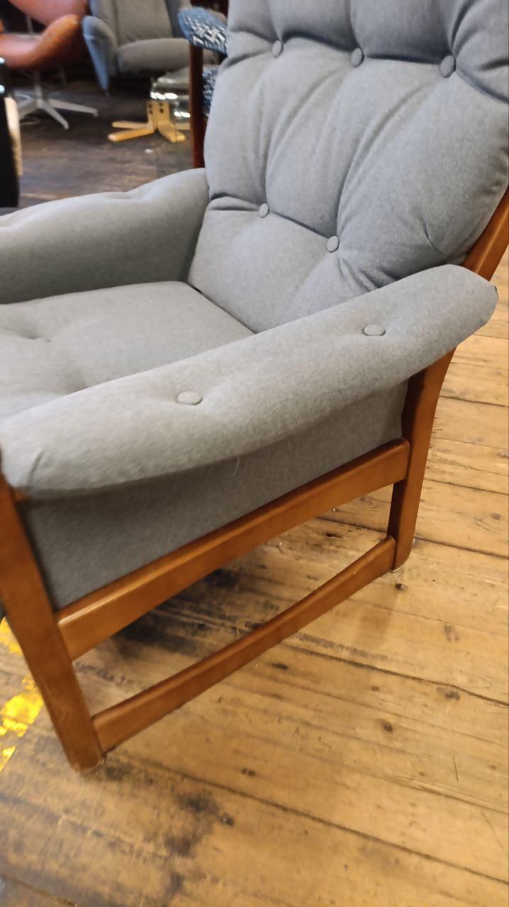Cintique Easy Chair – Newly Upholstered (1950s) photo vinterior