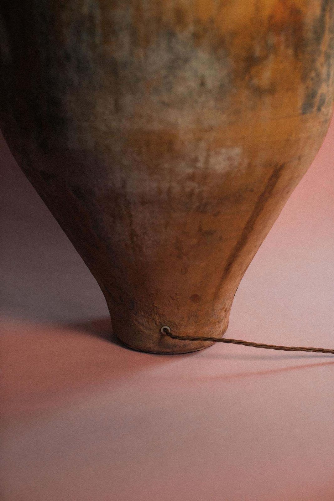 Moss Glaze Statement Lamp photo Verlichting