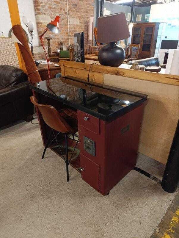 British Industrial Control Desk By British United Shoe Machinery Company, C 1930s–1950s photo for sale