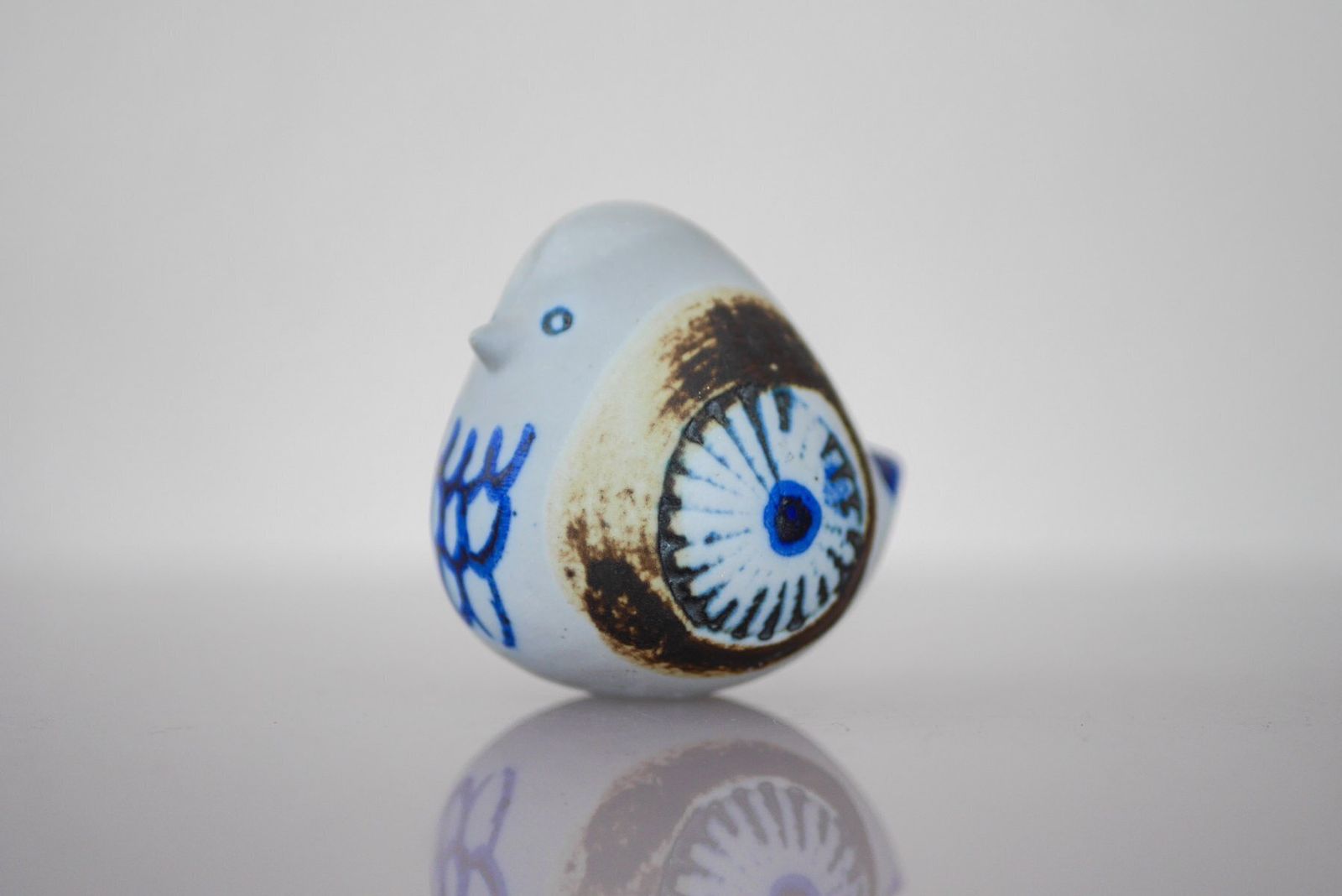 Figurine d'oiseau par Lisa Larson pour Gustavsberg, Suède, 1964 photo vintage