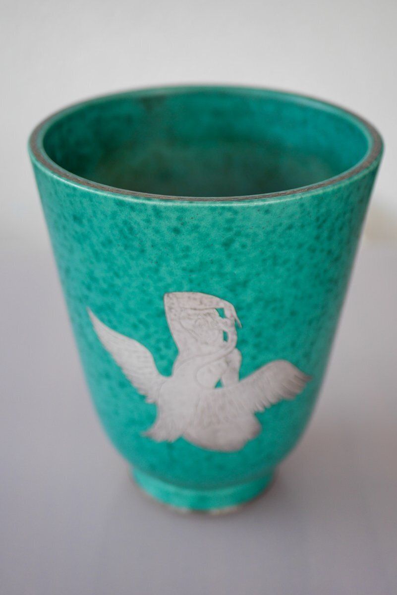 photo for sale Vase Argenta par Wilhelm Kåge pour Gustavsberg, années 1930