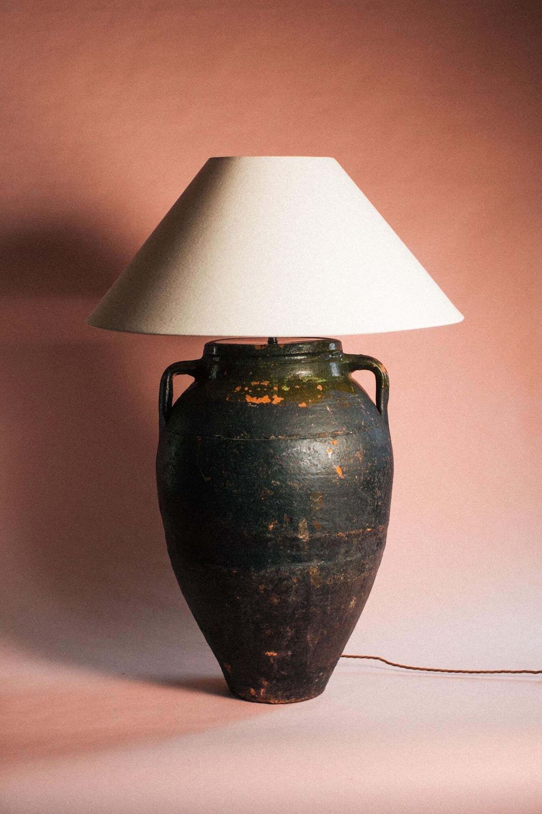 Inkfall Terracotta Lamp photo 925.0