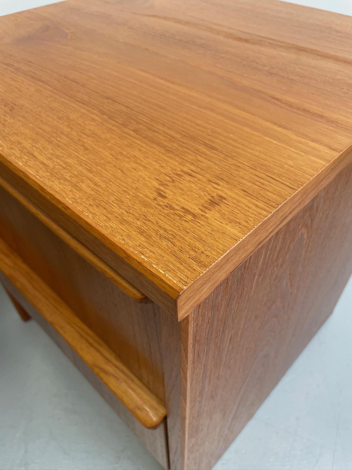 photo furniture Small Mid Century Teak Chest Of Drawers Or Bedside Cabinet