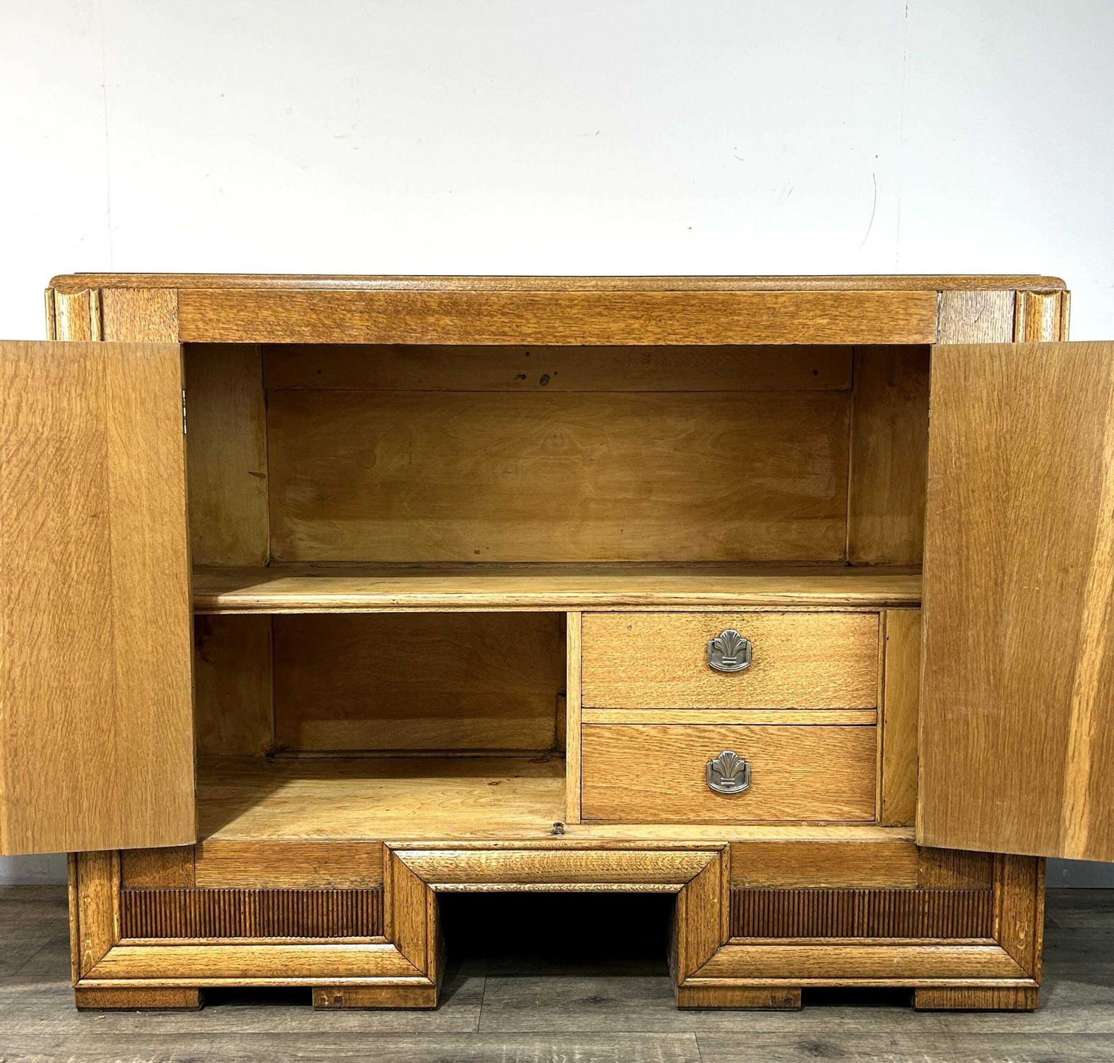 photo furniture Fab Fully Refinished Art Deco Oak Sideboard/Buffet C1930