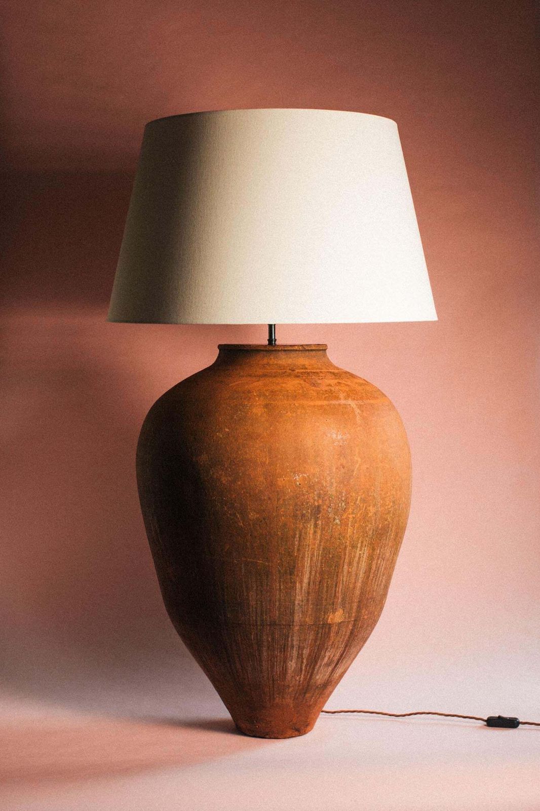 Cathedral Clay Monument Lamp