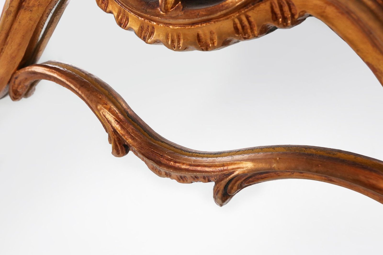 Vintage Louis XV Style Console Mirror, 1970s photo vintage