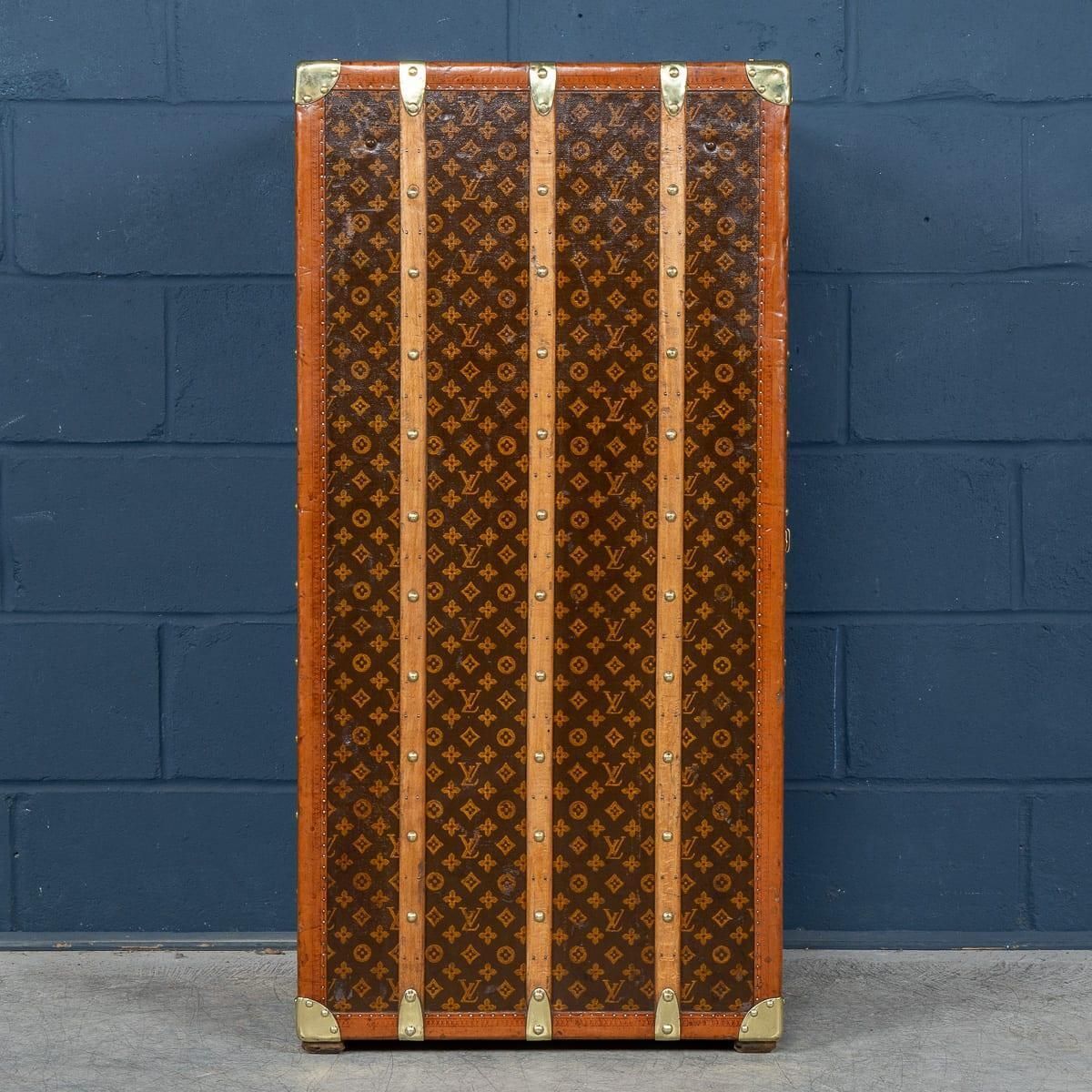 20th Century Louis Vuitton Wardrobe Trunk In Monogram Canvas, France C.1930 photo buy