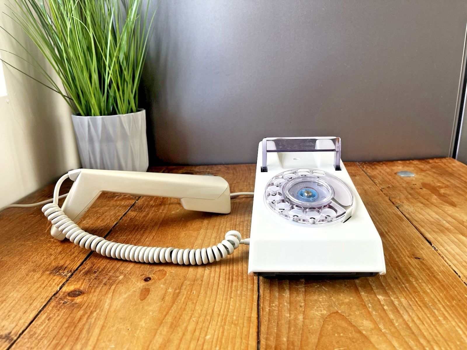 Vintage Original Gpo 1980 Rotary Trimphone Telephone Phone Landline Corded Retro photo for sale