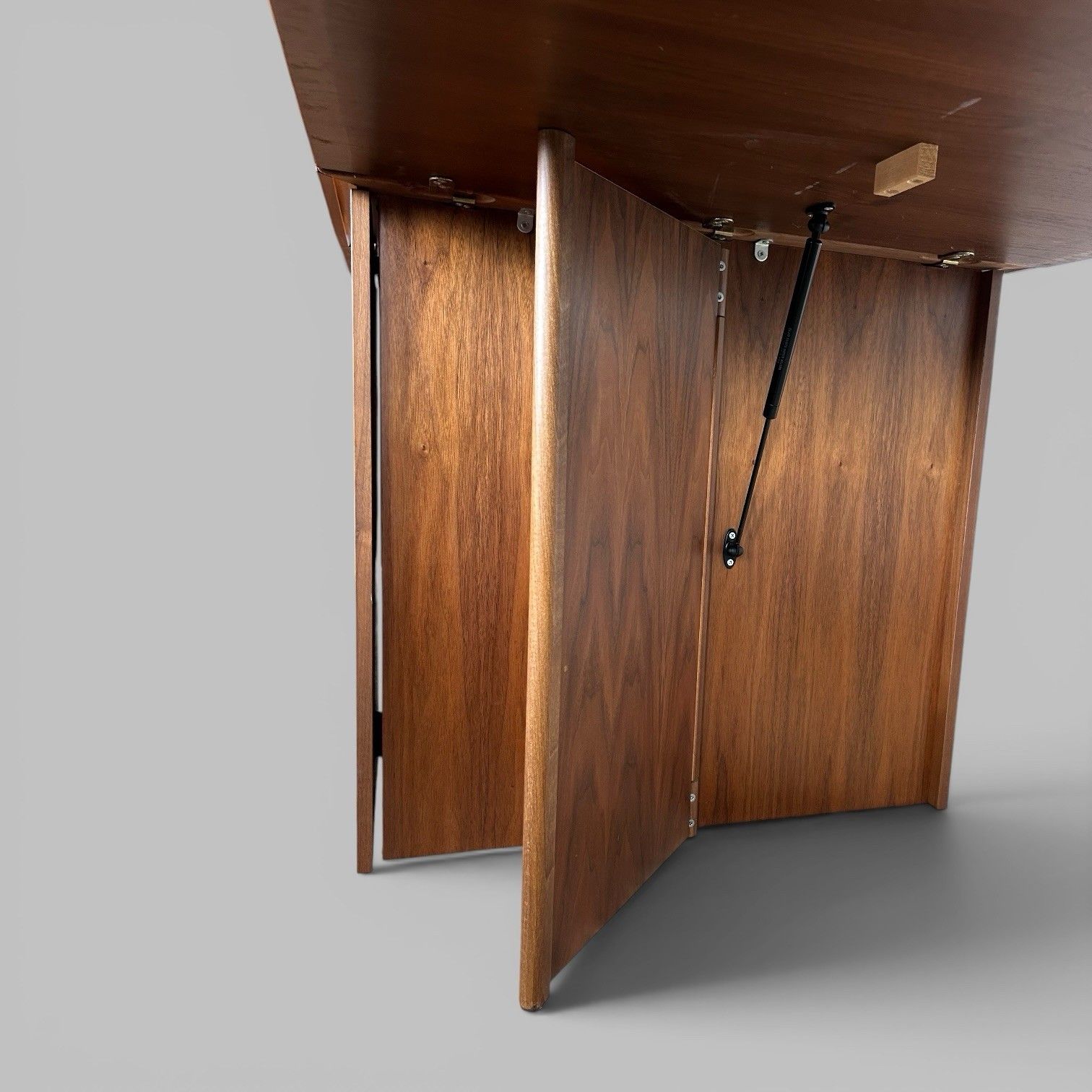 Skovby Danish Teak Drop Leaf Dining Table With Storage photo for sale