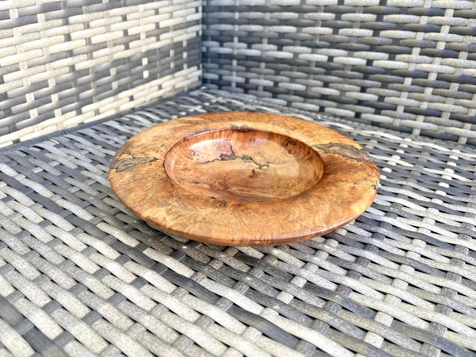 Vintage River Red Gum Burl Ken Staff Australia Burr Wood Treen Live Edge Bowl photo Home Decor