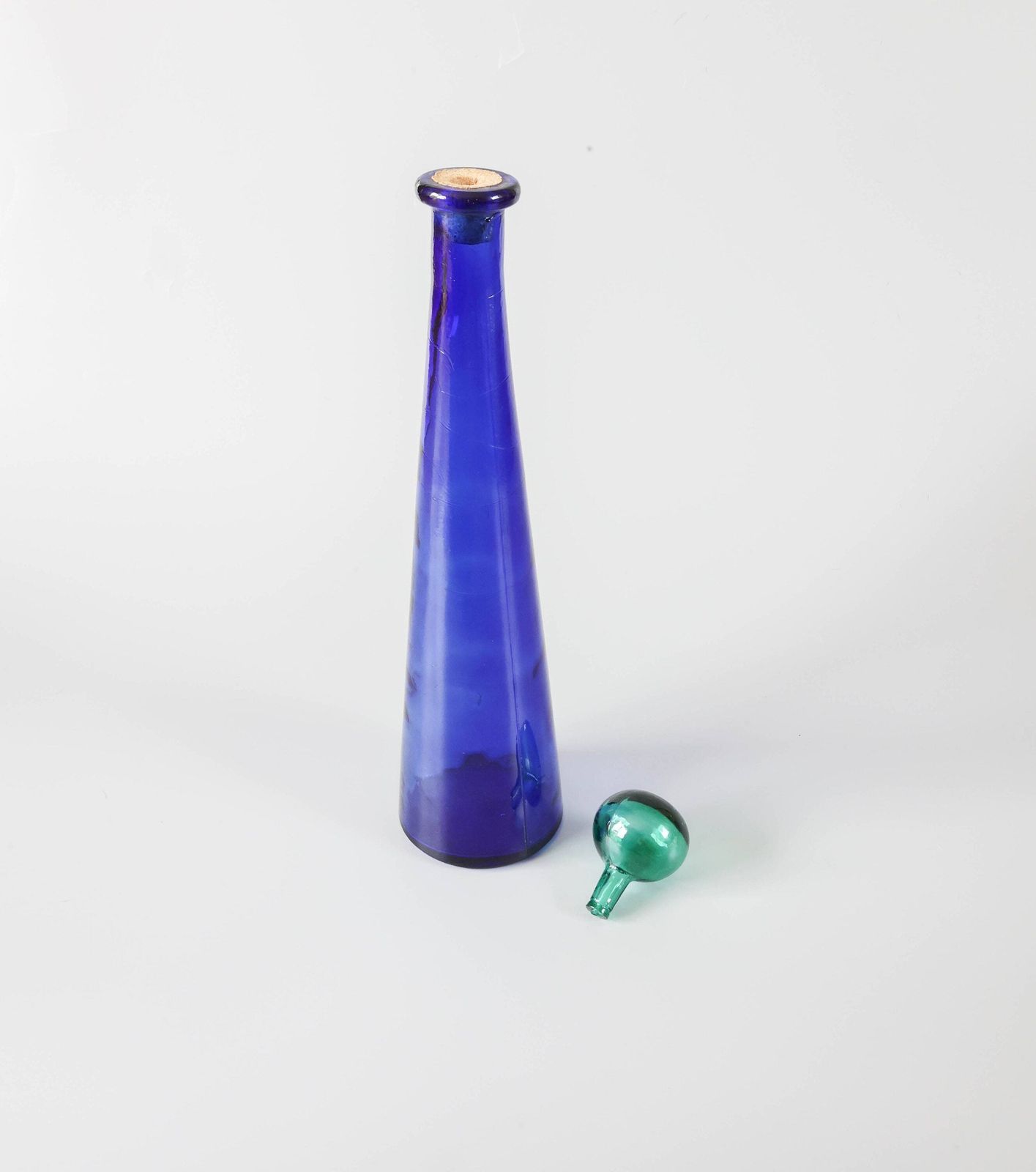Vintage Empoli Bottle, 1970s photo vinterior
