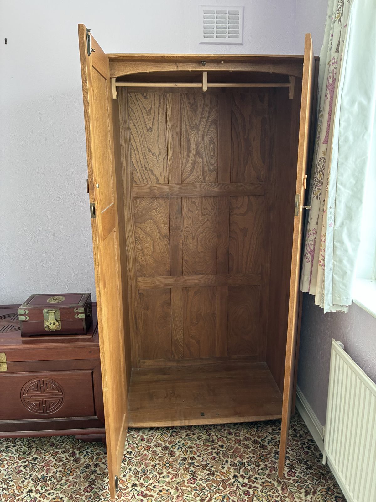 Ercol Windsor Double Wardrobe With Key photo for sale