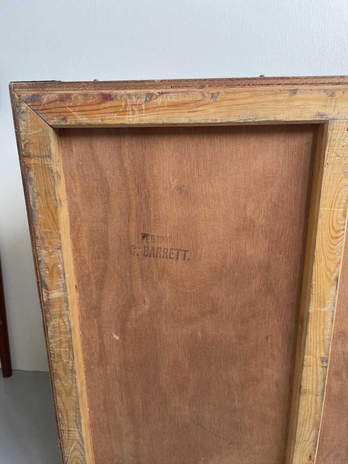 photo furniture Mid Century Modern Wooden Storage Box: British Museum Artifact, 1962