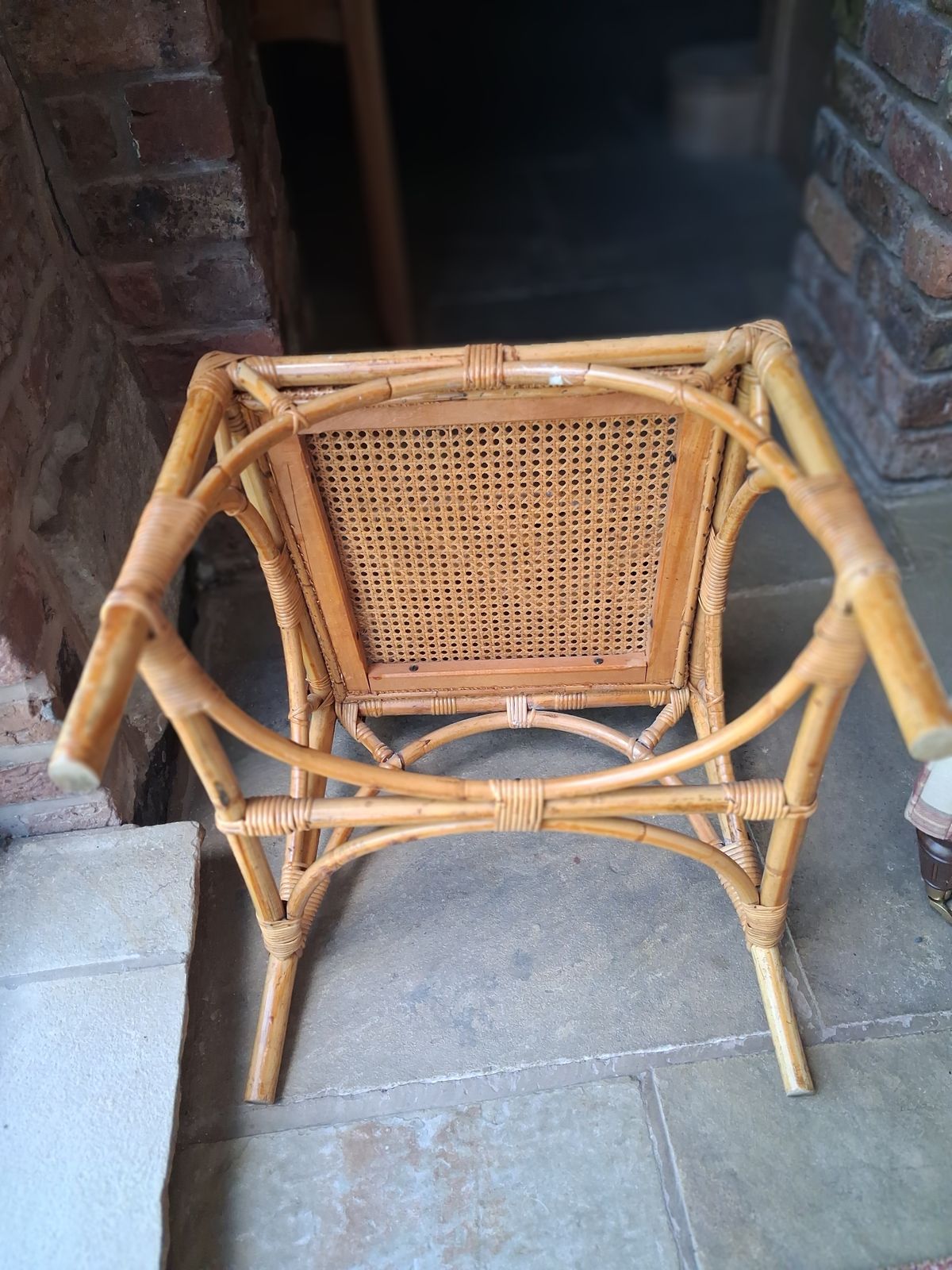 Bamboo Rattan Dining Chair photo for sale