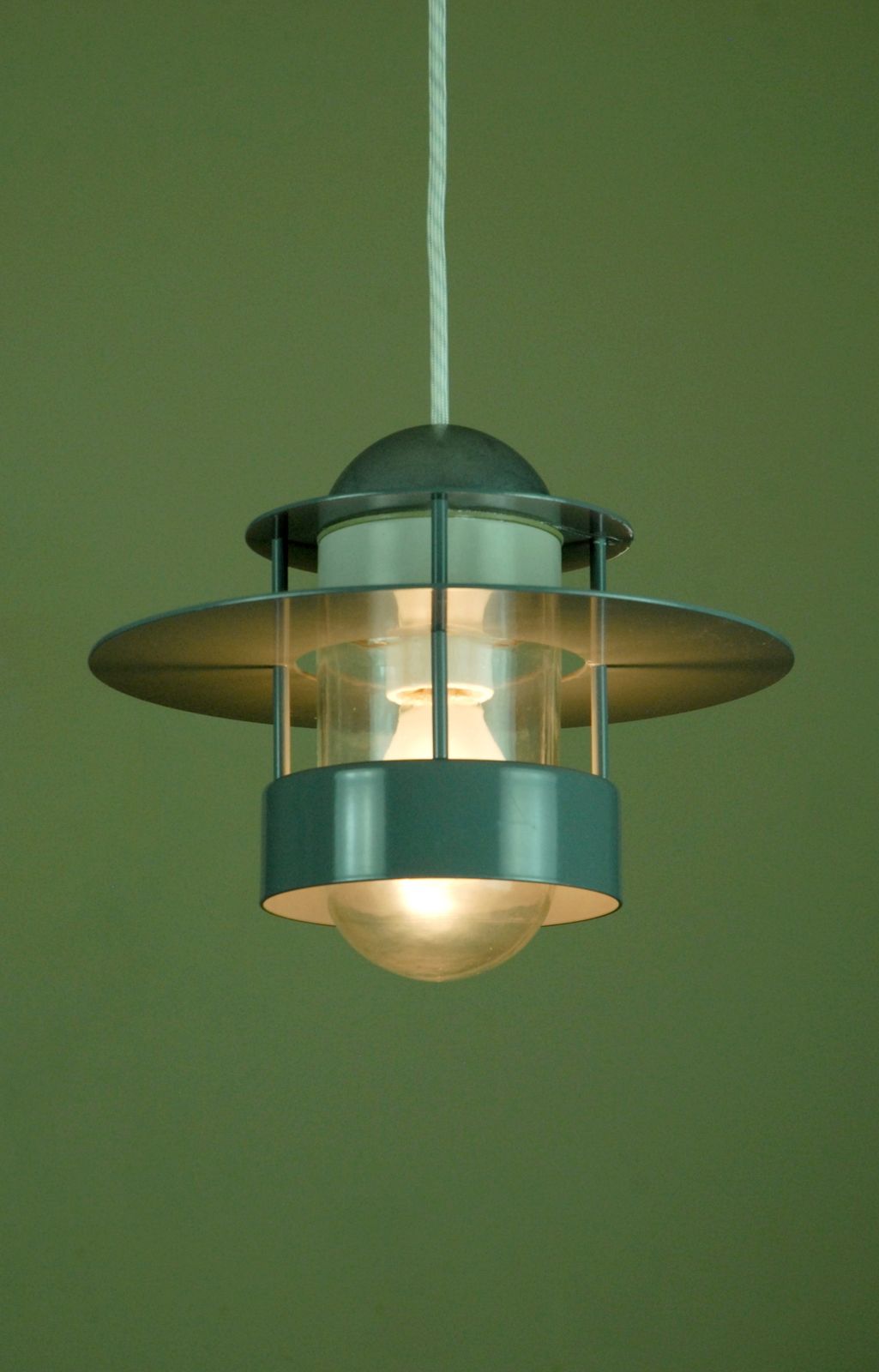 Vintage Pendant Lamp By Jens Møller Jensen For Louis Poulsen, 1980s