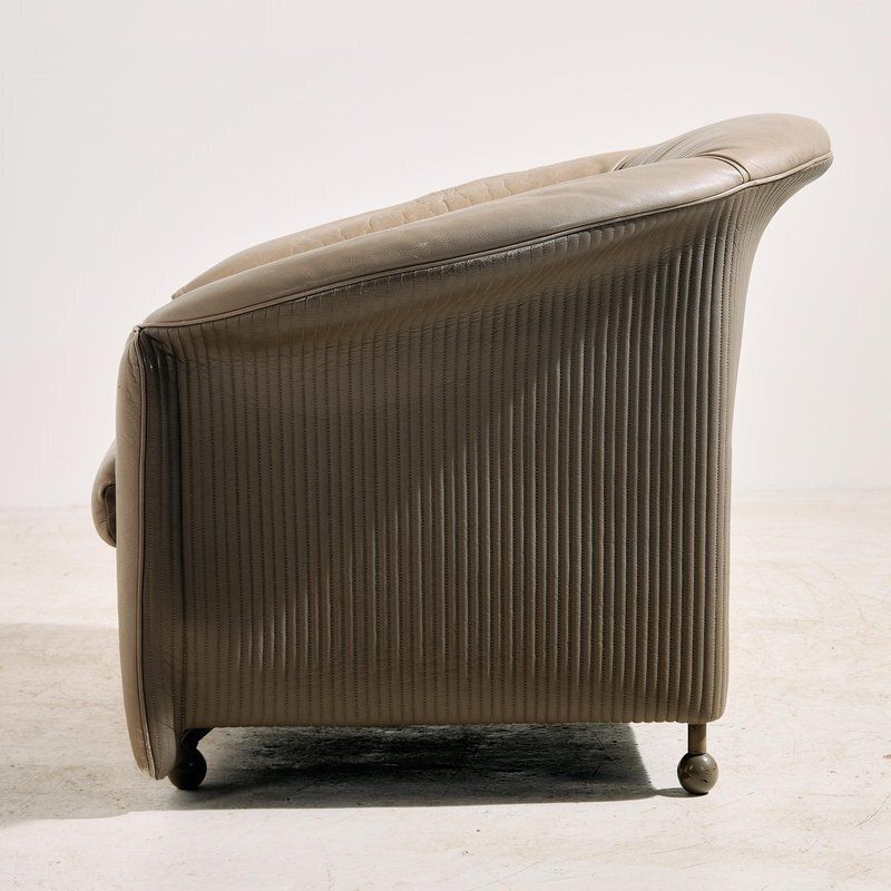 Aura Leather Sofa Set By Paolo Piva For Wittmann, 1980s, Set Of 3 photo buy