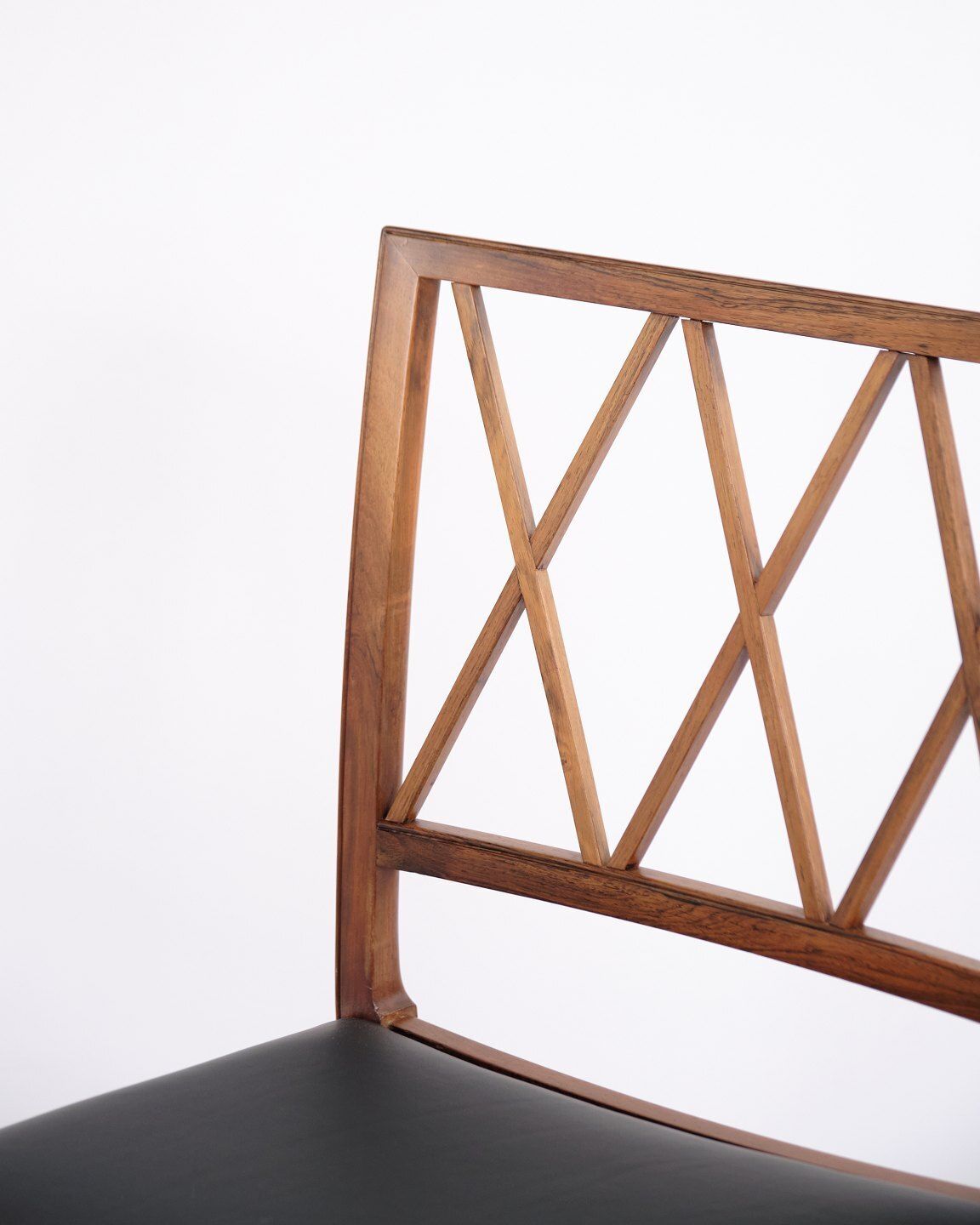 Set Of 4 Dining Chairs In Rosewood By Ole Wanscher For A.J. Iversen, 1940s photo buy