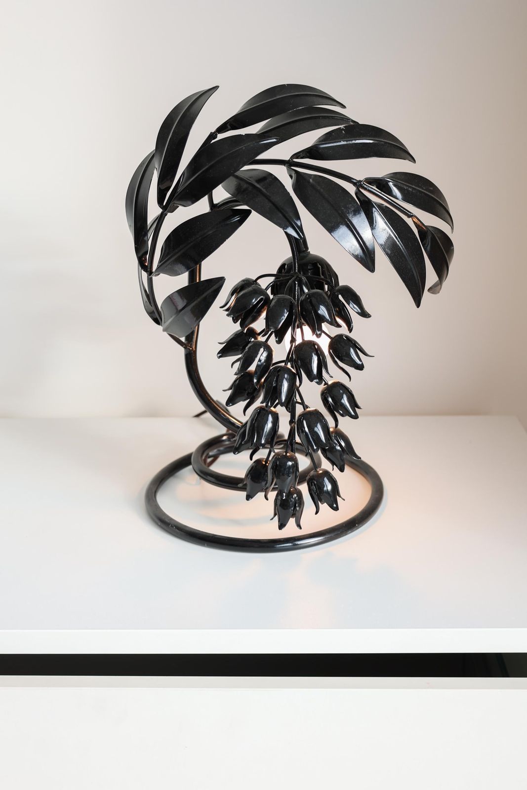 Vintage Wisteria Table Lamp By Hans Kögl photo 357.0