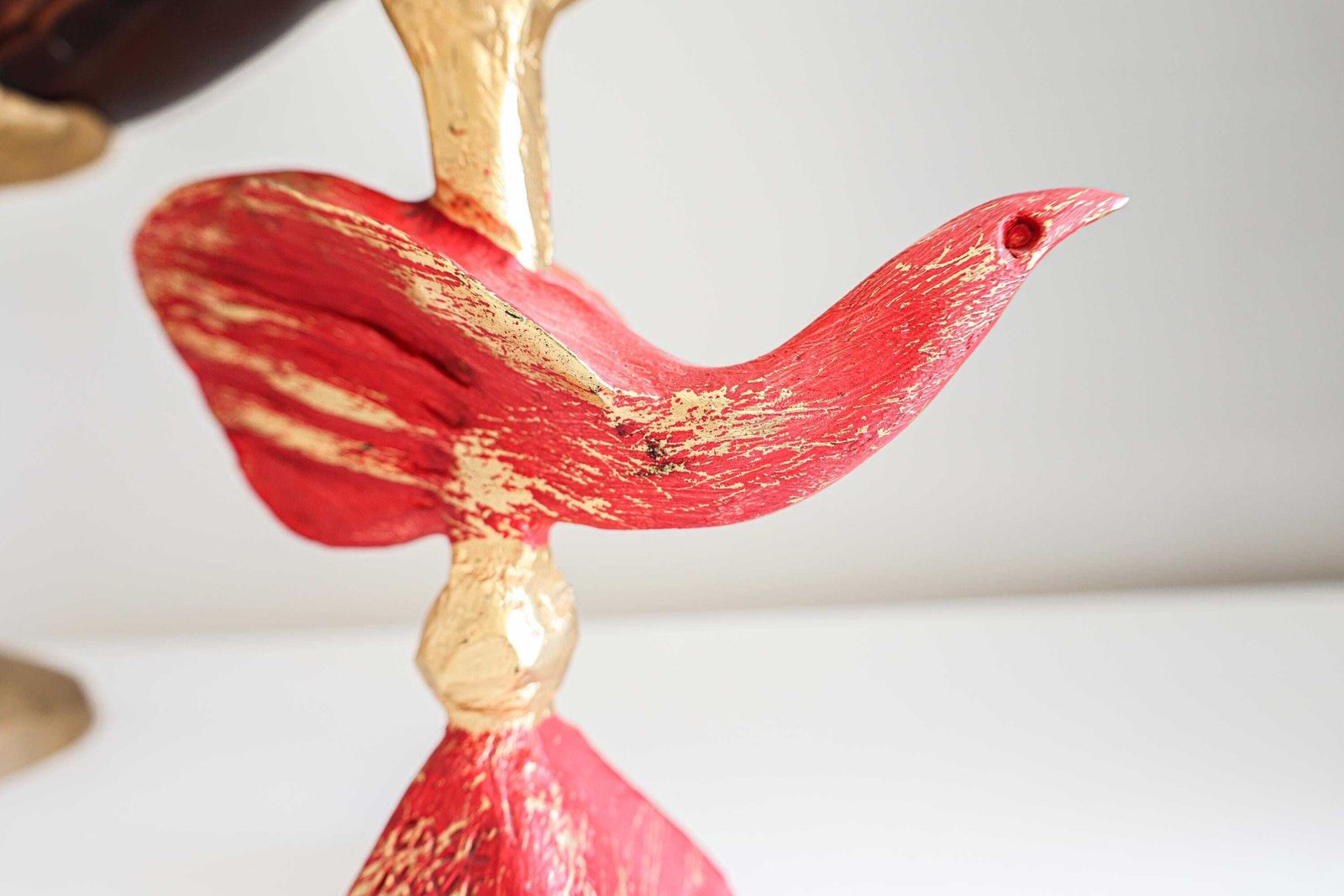 Pierre Casenove Bronzen Kandelaars + Fruitschaal, Jaren 1990. photo buy
