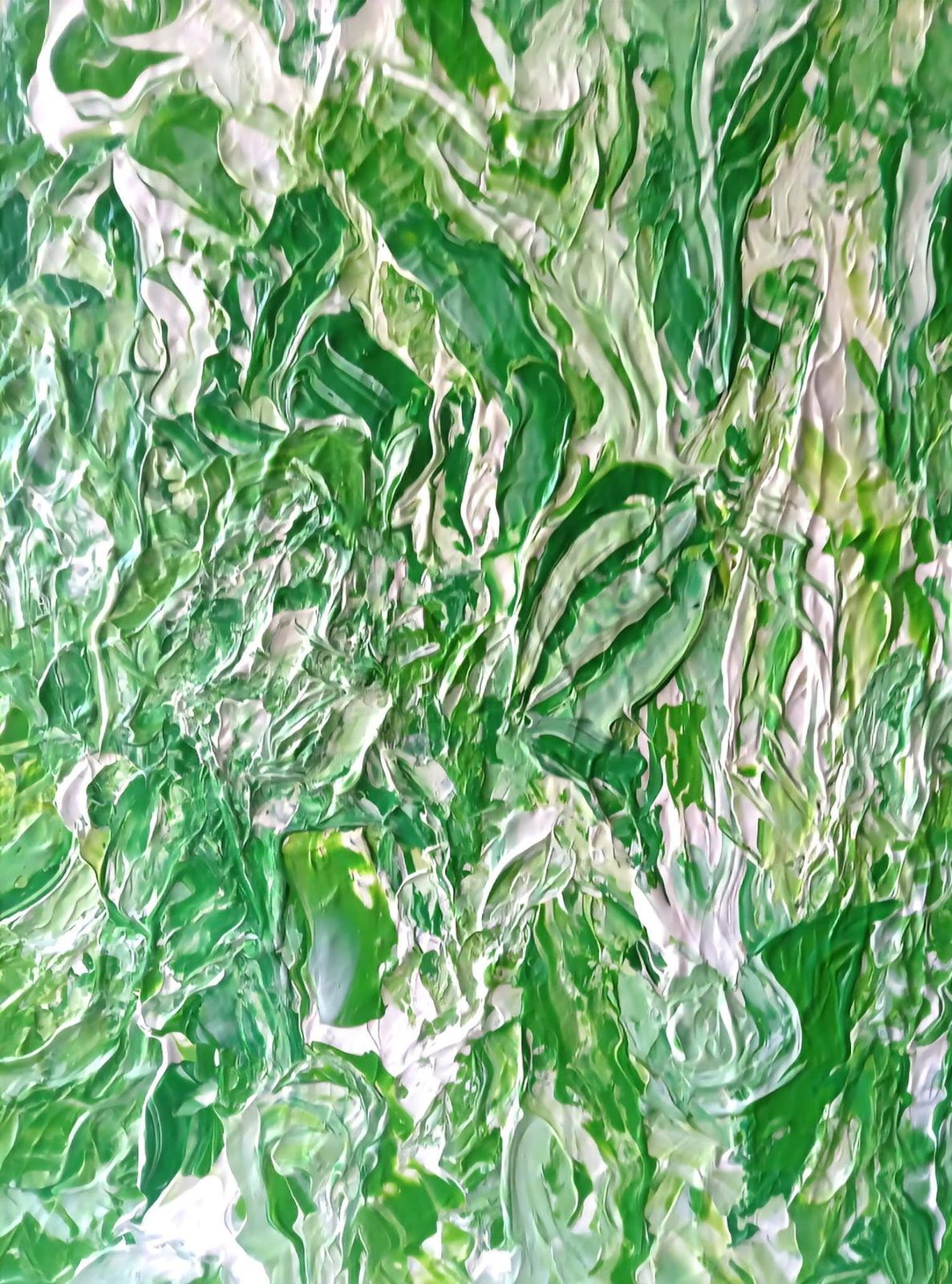 Primordial Green By Silvy Favero, 2024 photo Art