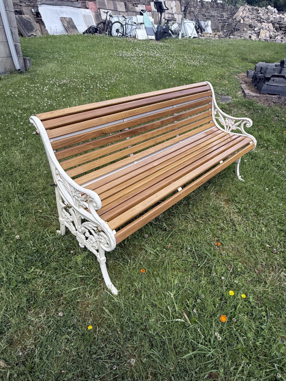 Coalbrookedale Ascot Original Cast Iron Garden Bench
