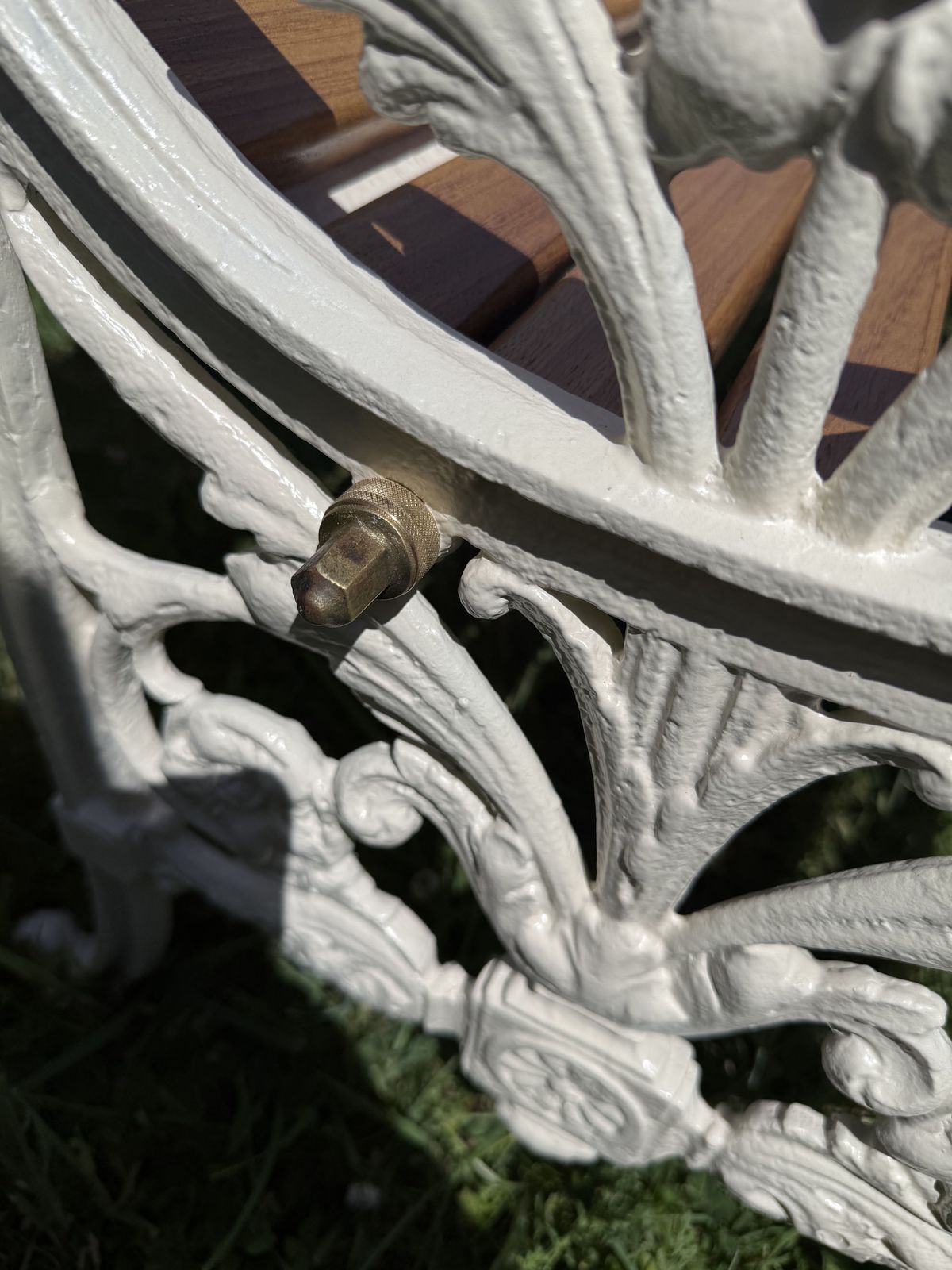 Coalbrookedale Ascot Original Cast Iron Garden Bench photo vintage
